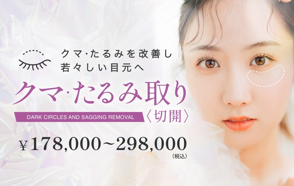 クマ・たるみ取り